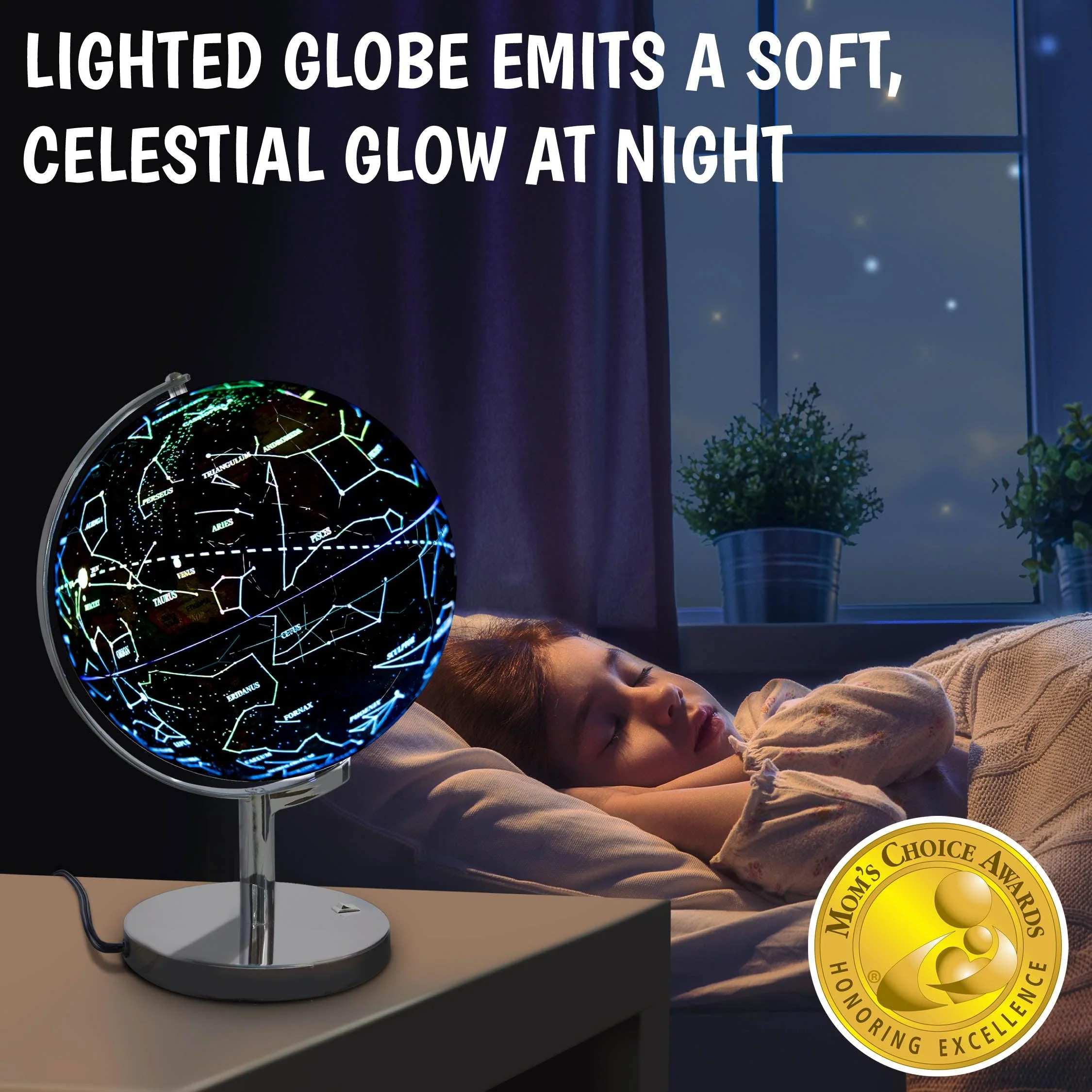 USA Toyz Illuminated Globe for Kids Learning - 9" Diameter - Image 6