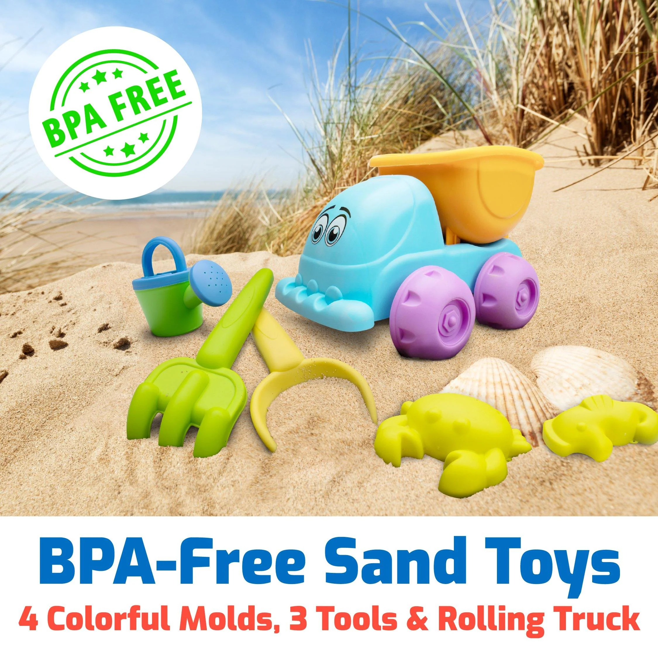 Beach Toys Sand Molds Kit - Image 12