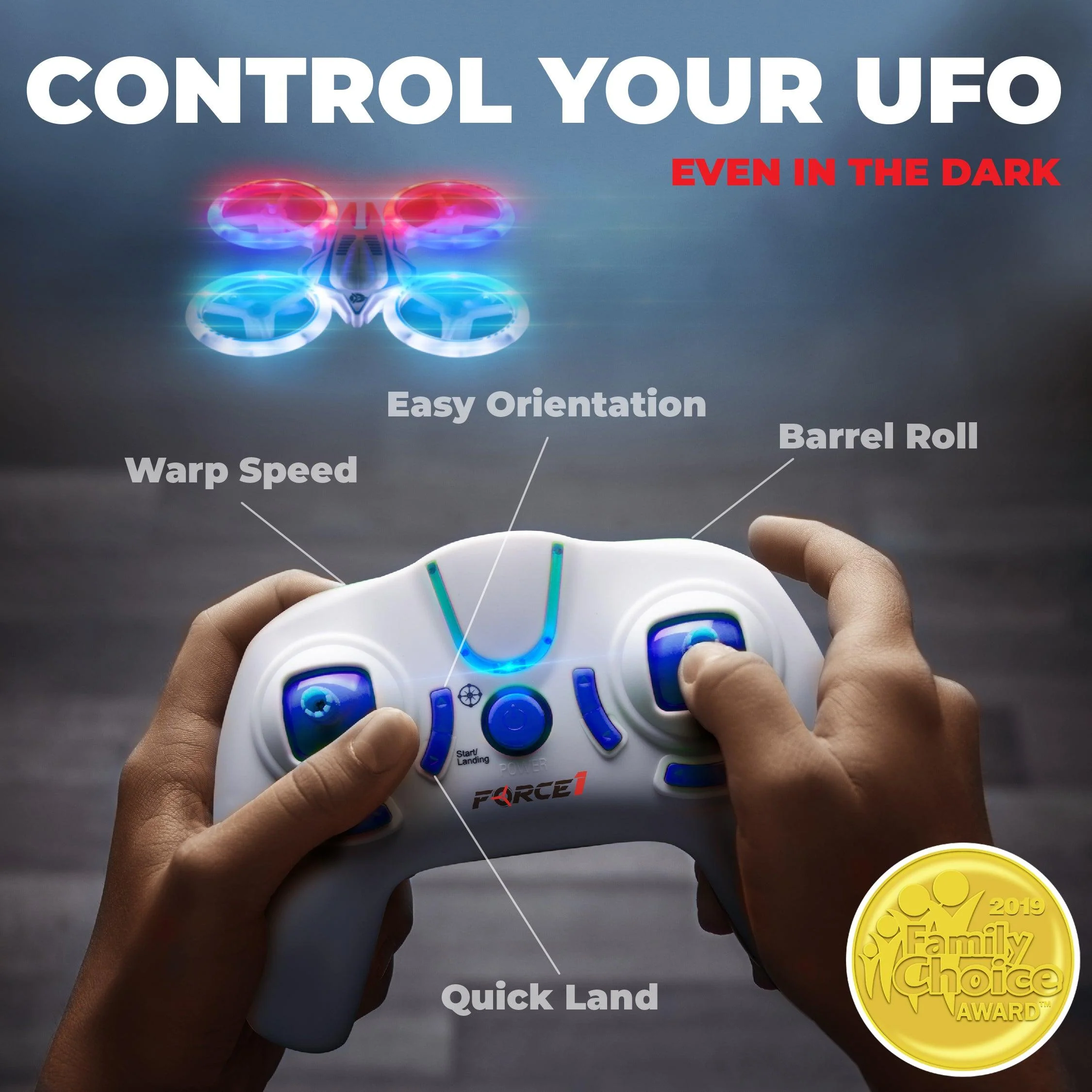UFO 4000 LED Drone - Image 3
