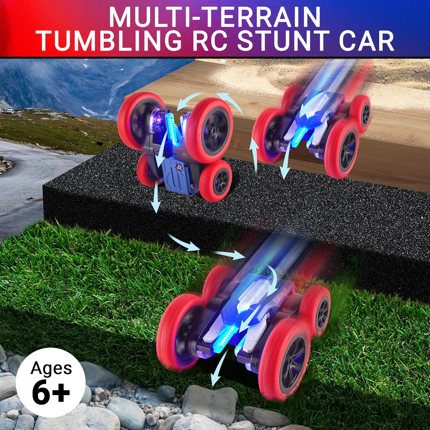 Tornado+ LED Stunt Car - Image 4