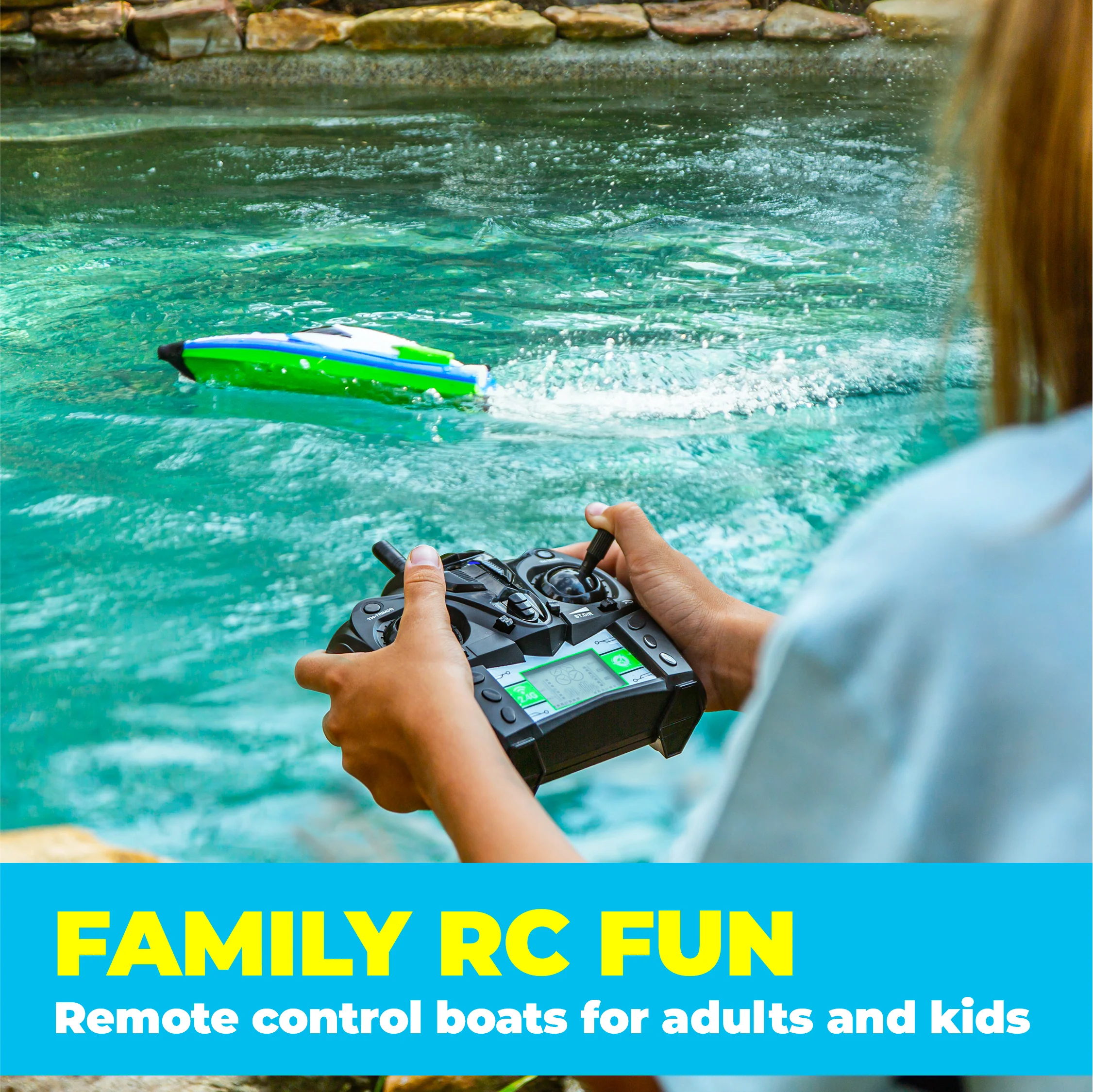 Force1 Velocity X H102 LED RC Boat - Image 7