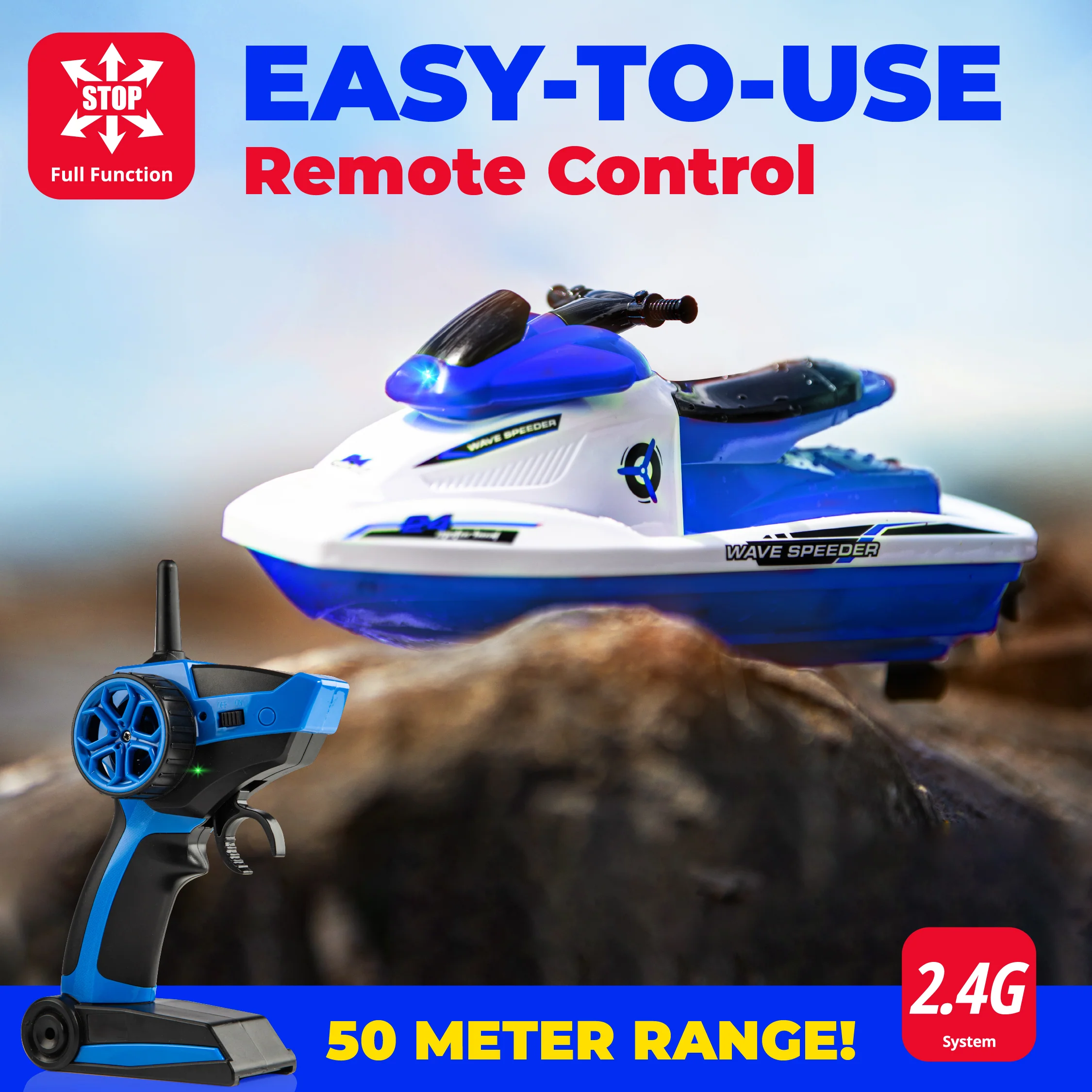 Wave Speeder RC Motor Boat - Image 9