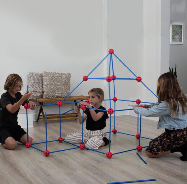 Power Your Fun 81pc Fun Forts Kids Tent Version 2 - Image 2