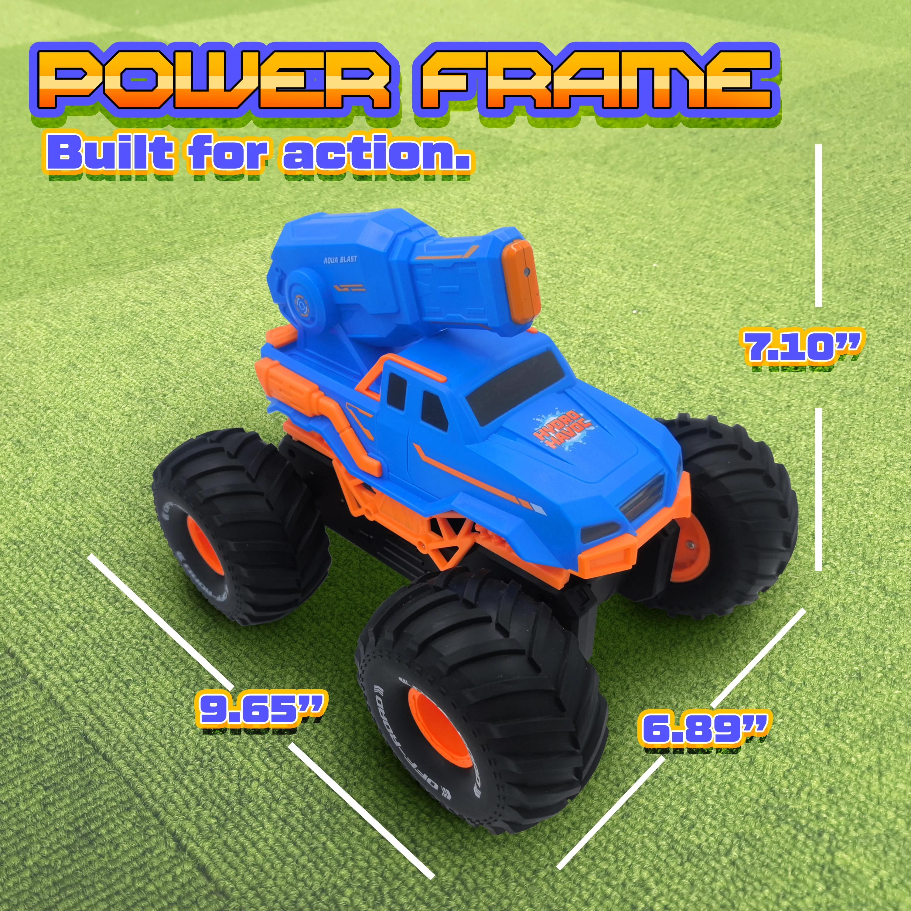 Hydro Havoc Amphibious RC Monster Truck - Image 4