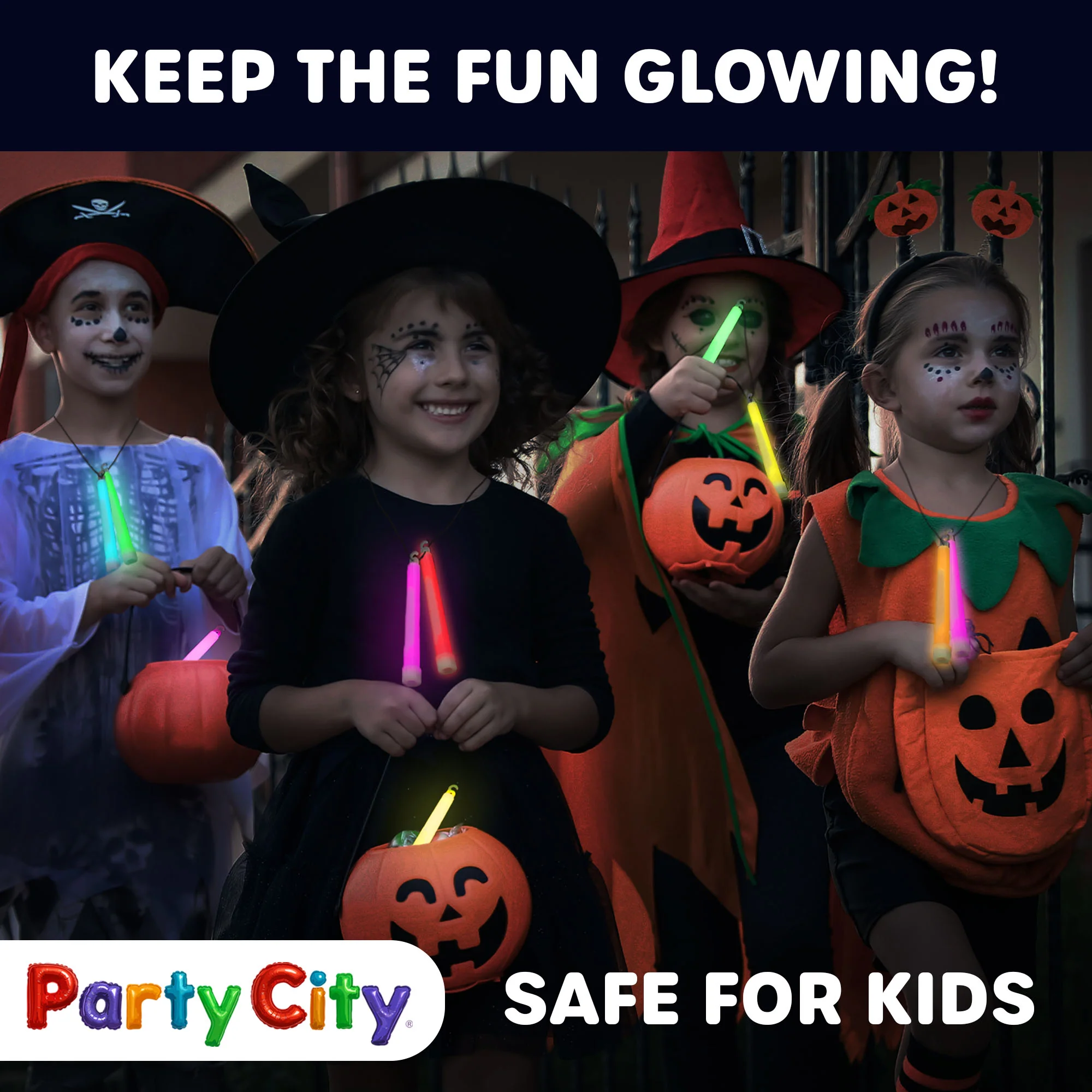 Party City 6" Glow Sticks Bulk Pack Multicolor - 25pk - Image 6