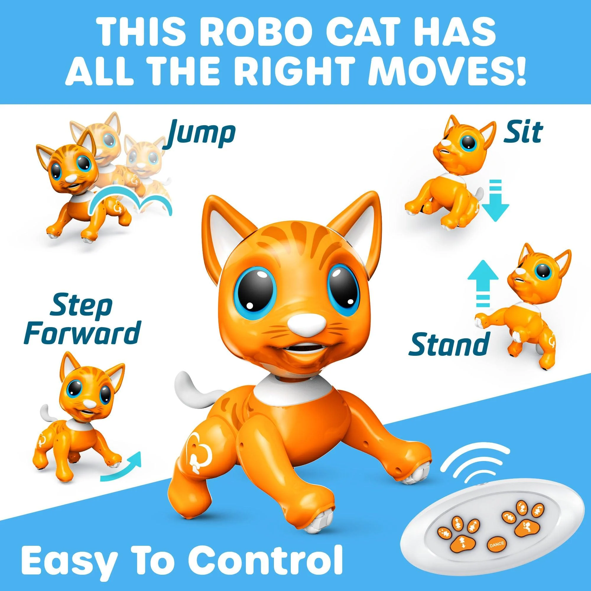 Power Your Fun Robo Pets Cat Toy - Image 3