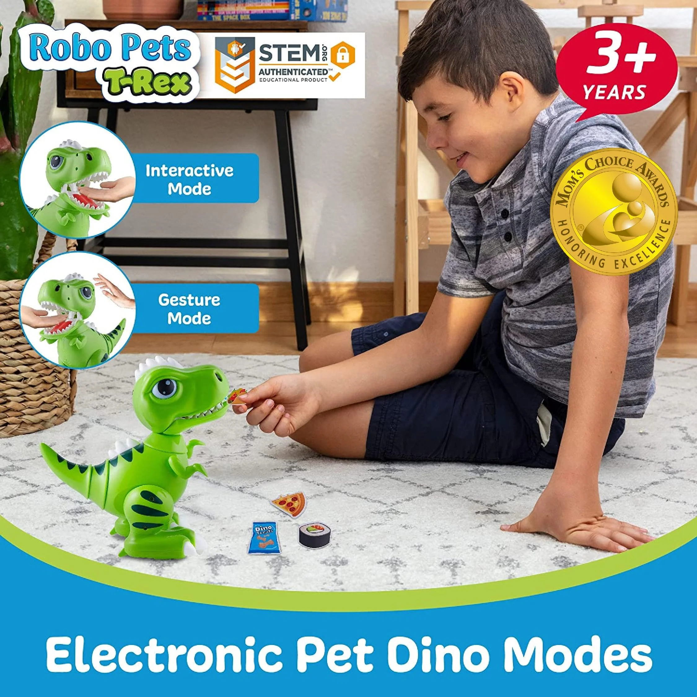 Power Your Fun Robo Pets T-Rex Dinosaur Toy - Image 3