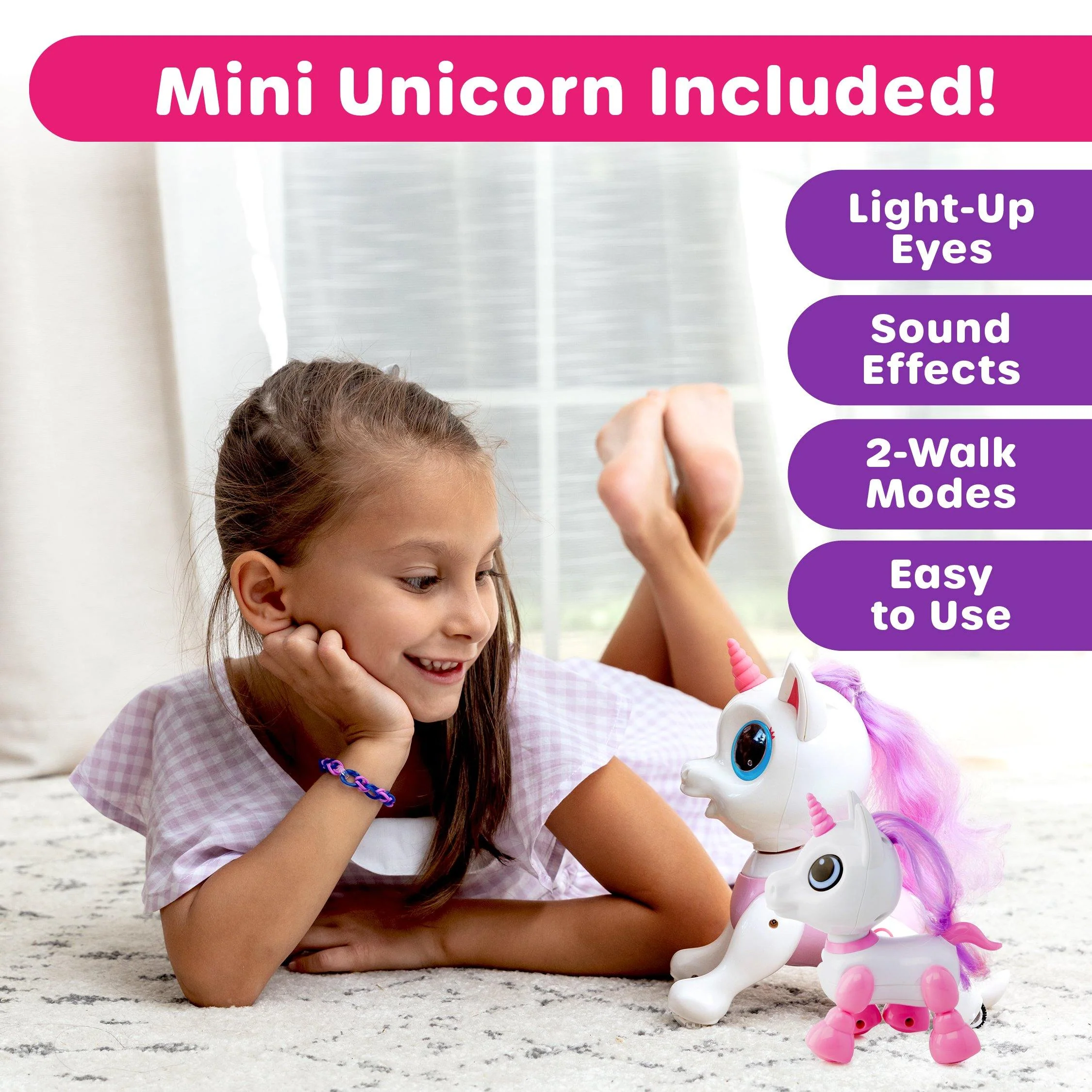 Power Your Fun Robo Pets Unicorn Toys 2pk - Image 8