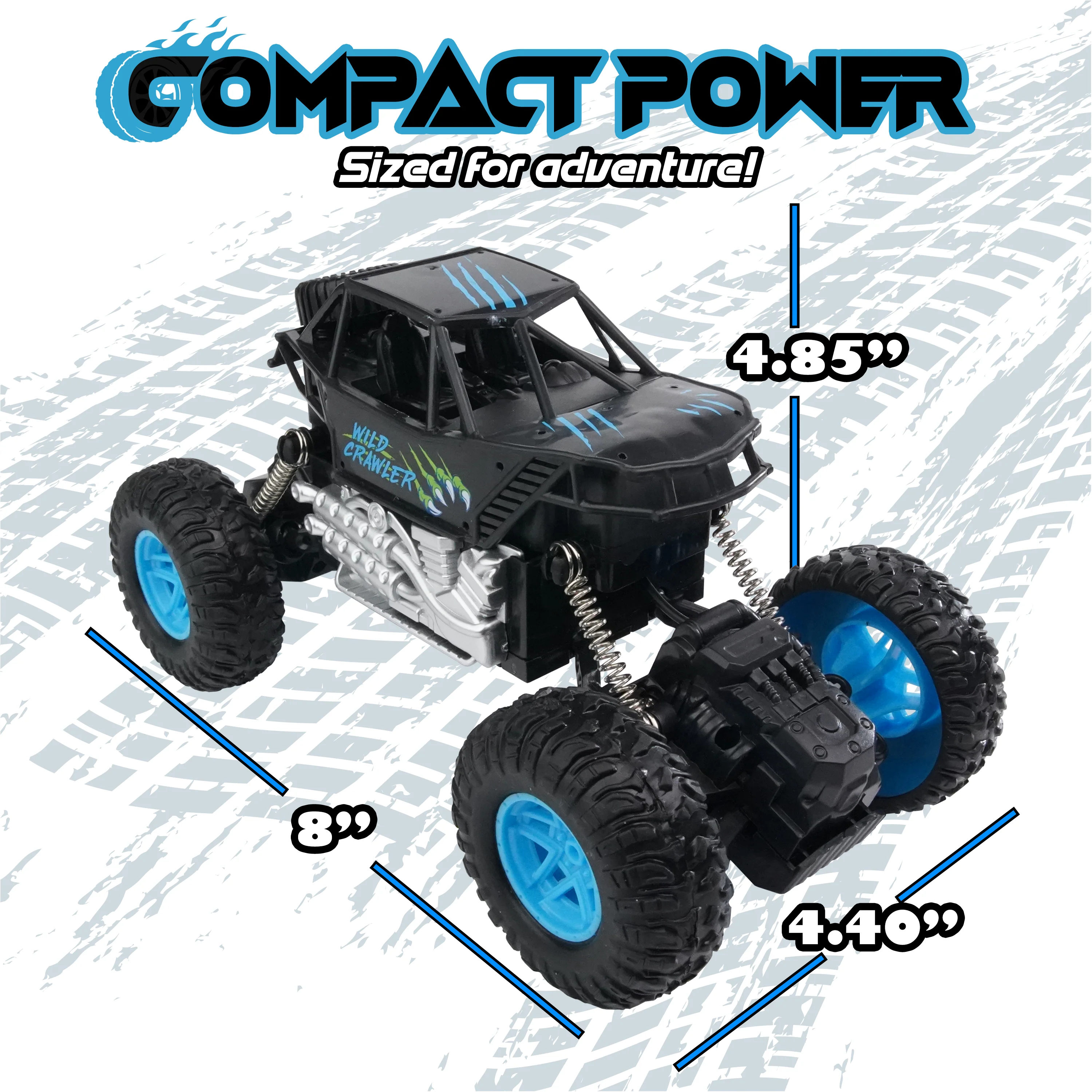 USA Toyz Wild Crawler RC Monster Truck - Image 6